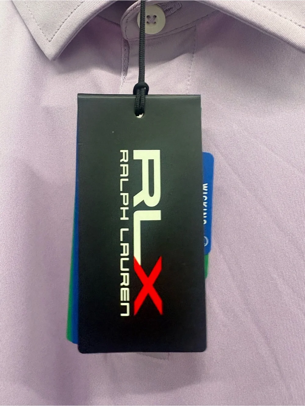 Men's Lavender Performance Polo Shirt Ralph Lauren Golf Wiking